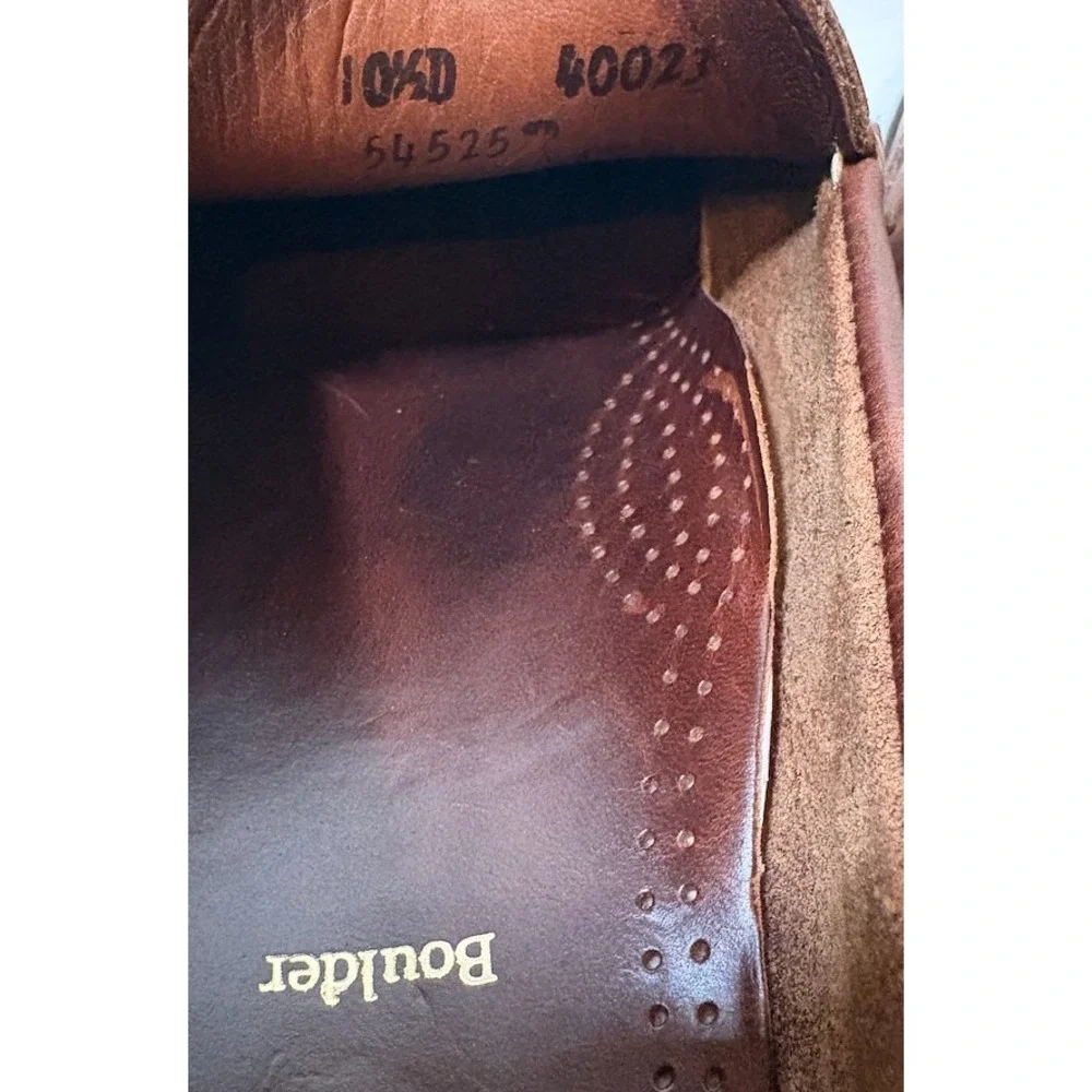 Allen Edmonds 'BOULDER' Leather Loafer Shoes | Brown | Size 10.5